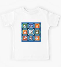 Megaman 2 Boss Select Kids Tee
