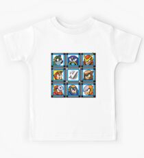 Megaman 2 Boss Select Kids Tee