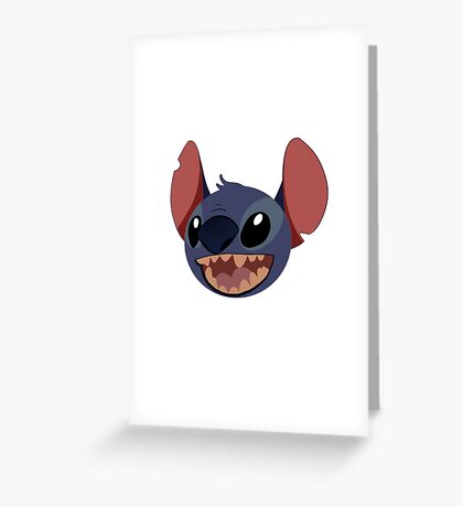Lilo And Stitch Greeting Cards Redbubble