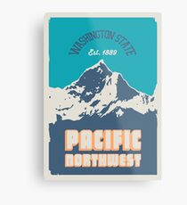 Pacific Northwest. Metal Print