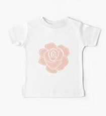 Peach Rose Baby Tee
