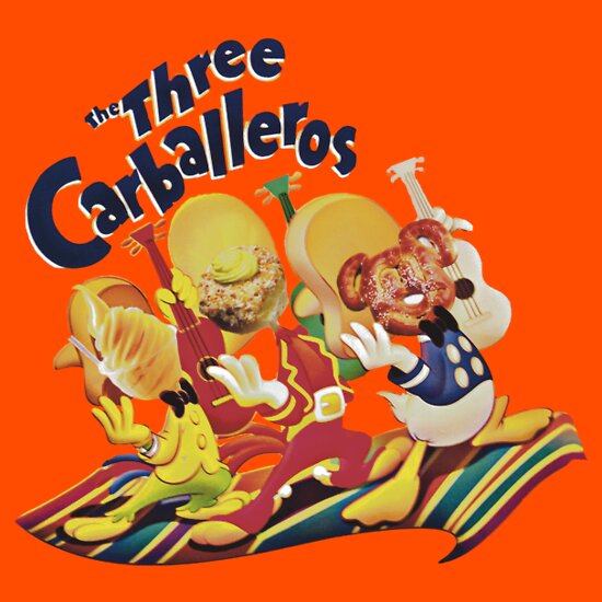 three caballeros merchandise