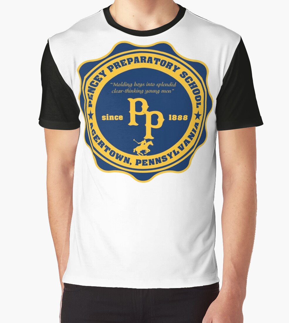 "Pencey Prep School (Catcher in the Rye)" Graphic TShirts by