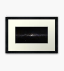 Universum - Milchweg Gerahmtes Wandbild