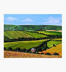 Beyond to Kingston Ridge Photographic Print