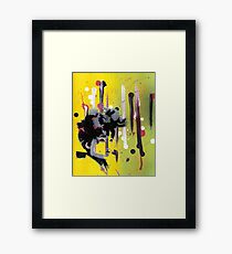 Japollock Framed Print