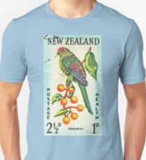 New Zealand Bird Print Unisex T-Shirt