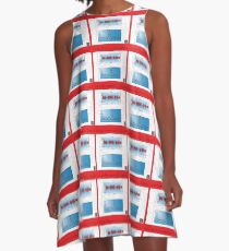 "Are You Processing My Signals?"© A-Line Dress