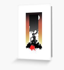2001: A Space Odyssey - Dawn of Man - With Background Greeting Card