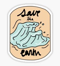 Save the Earth Sticker