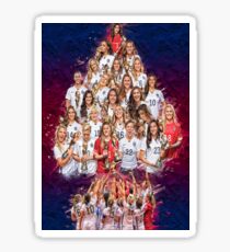 USWNT 1 Jahr WM-Champs! Sticker
