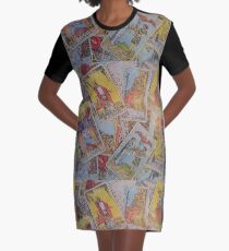 Tarot Zeit T-Shirt Kleid