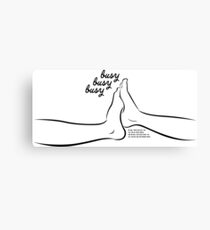 busy busy busy Canvas Print