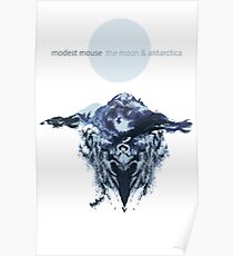 the moon & antarctica Poster