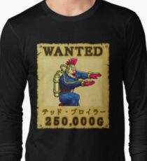 Ted Broiler Wanted Poster Long Sleeve T-Shirt