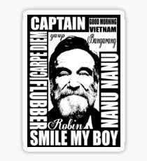 Robin Williams Tribut Sticker