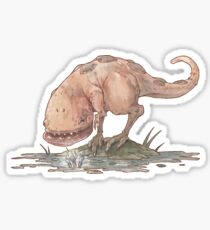 Guar and a coda flower Sticker