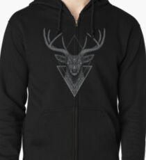 Dark Deer Zipped Hoodie