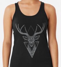 Dunkler Hirsch Tanktop für Frauen