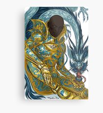 dragon armour Metal Print