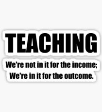 Teacher Outcome Sticker