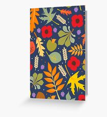 Autumn Leaves Greeting Card