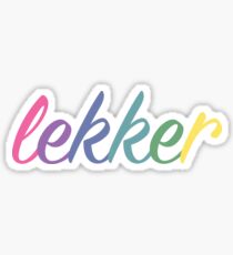 Lekker Sticker