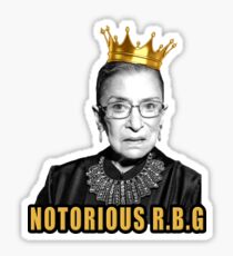 The Notorious Ruth Bader Ginsburg (RBG) Sticker