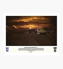 Operation Northern Delay Photographic Print