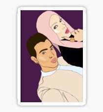 Jeffree Star/ Manny MUA drawing! Sticker