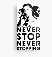 Popstar - Never Stop Never Stopping Version Two Metal Print