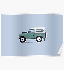 Land Rover Series III Poster