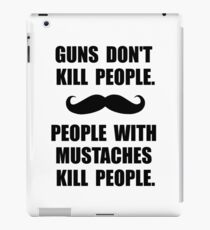 People Mustaches Kill iPad Case/Skin