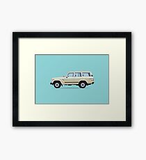 Toyota Land Cruiser FJ61 Framed Print