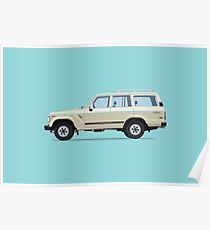 Toyota Land Cruiser FJ61 Poster