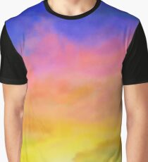 airbrush sunset Graphic T-Shirt