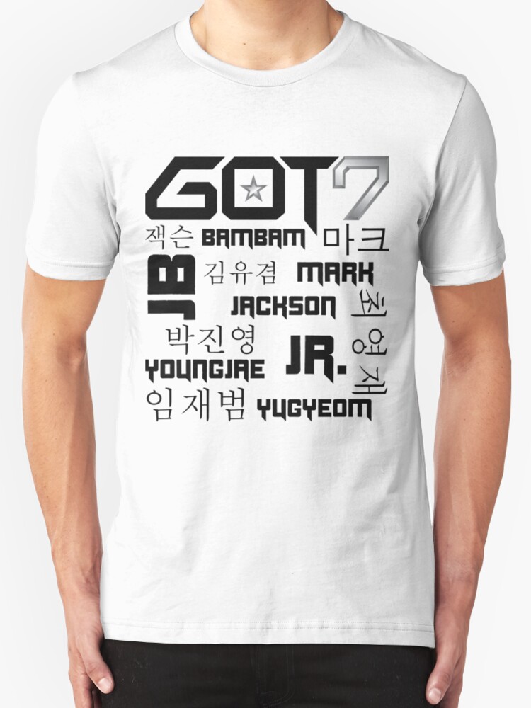 got7 official t shirt