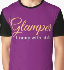 Glamper Glamping T Shirt Graphic T-Shirt
