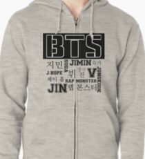 BTS! Zipped Hoodie