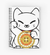 Rally Right Meow Spiral Notebook