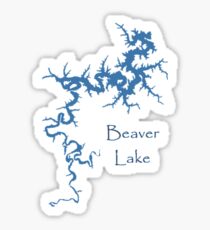 Pegatina Beaver Lake Arkansas