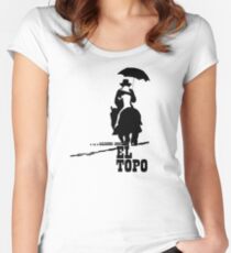 El Topo - metaphysischen westlichen von Jodorowsky (The Mole) Tailliertes Rundhals-Shirt