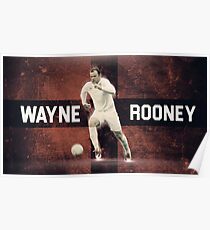 Wayne Rooney Euro 2016 Poster