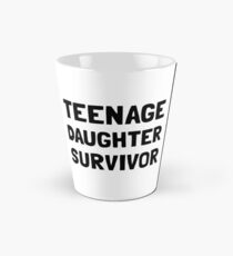 Teenager-Tochter-Überlebender Tasse (groß)