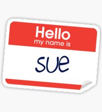 a boy named sue Sticker