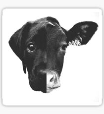 Animal Equality - (Black & White) Sticker