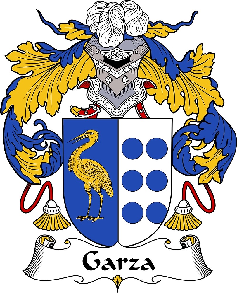 garza-coat-of-arms-family-crest-by-william-martin-redbubble