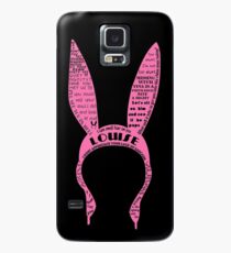 Louise Belcher is Awwwesome! (black) Case/Skin for Samsung Galaxy
