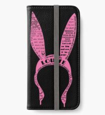 Louise Belcher is Awwwesome! (black) iPhone Wallet/Case/Skin