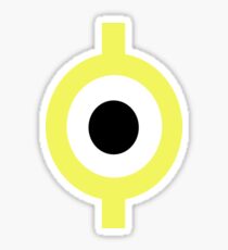 Mirai Nikki Number 12 Twelve Yellow Sticker